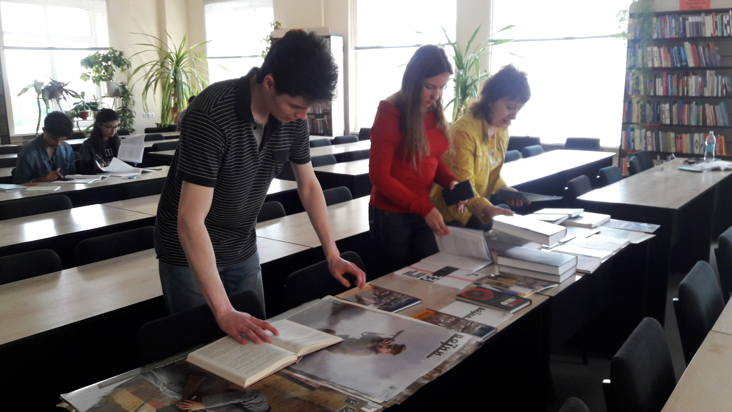 Holodomor Victims Memorial gifted the books to V. N. Karazin Kharkiv National University