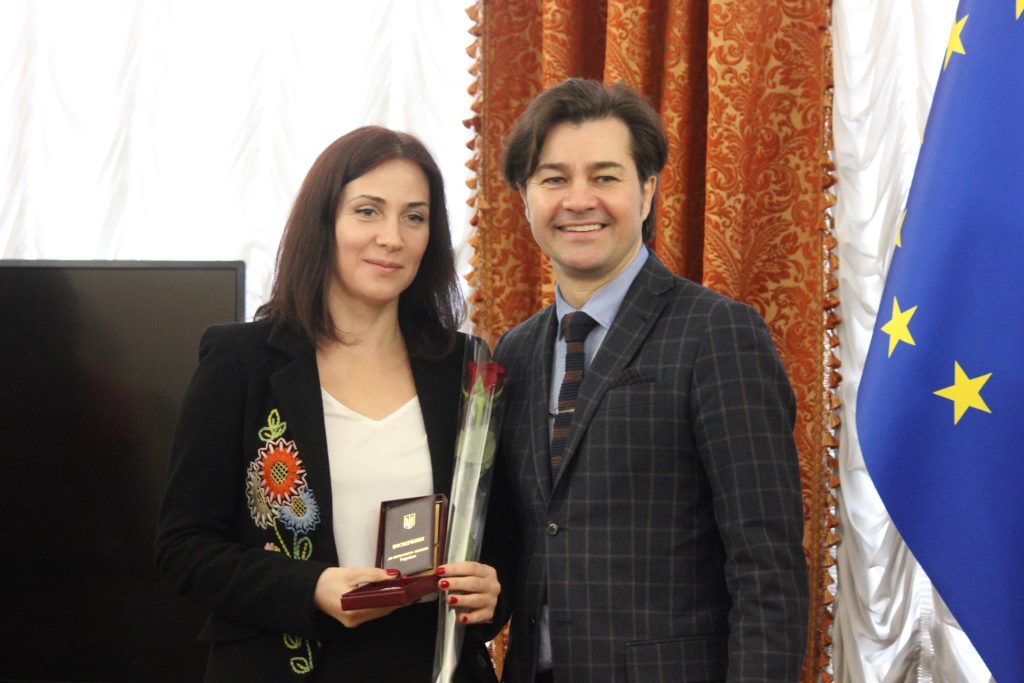 Head of Holodomor Victims' Memorial was honoured with the title "Honored Worker of Culture"