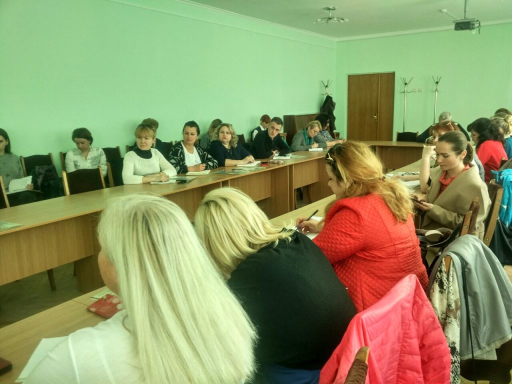 Meeting with the Teachers of Darnytsky and Desniansky Districts of Kyiv