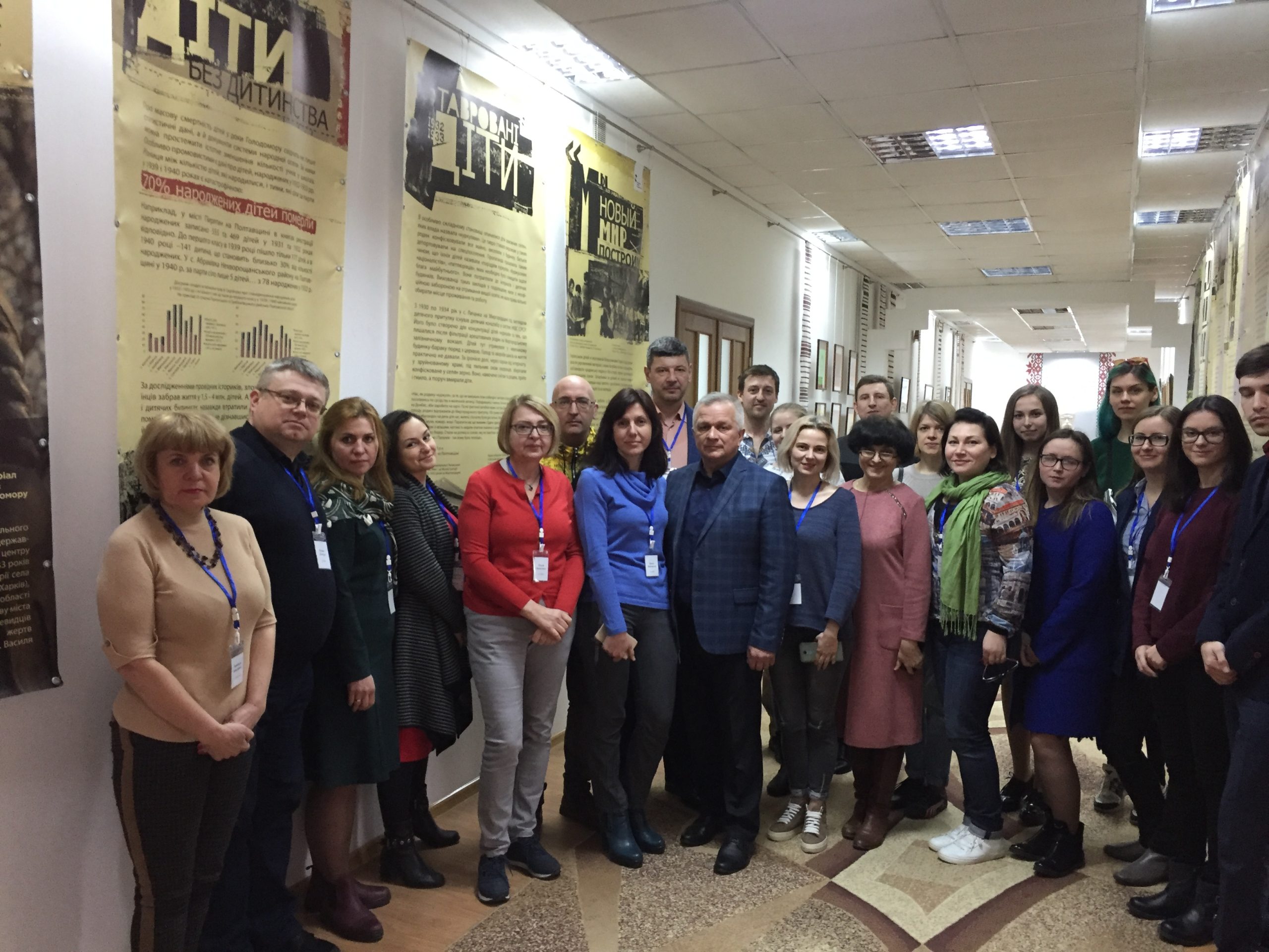 The exhibition about children during Holodomor was presented in Vinnytsia region