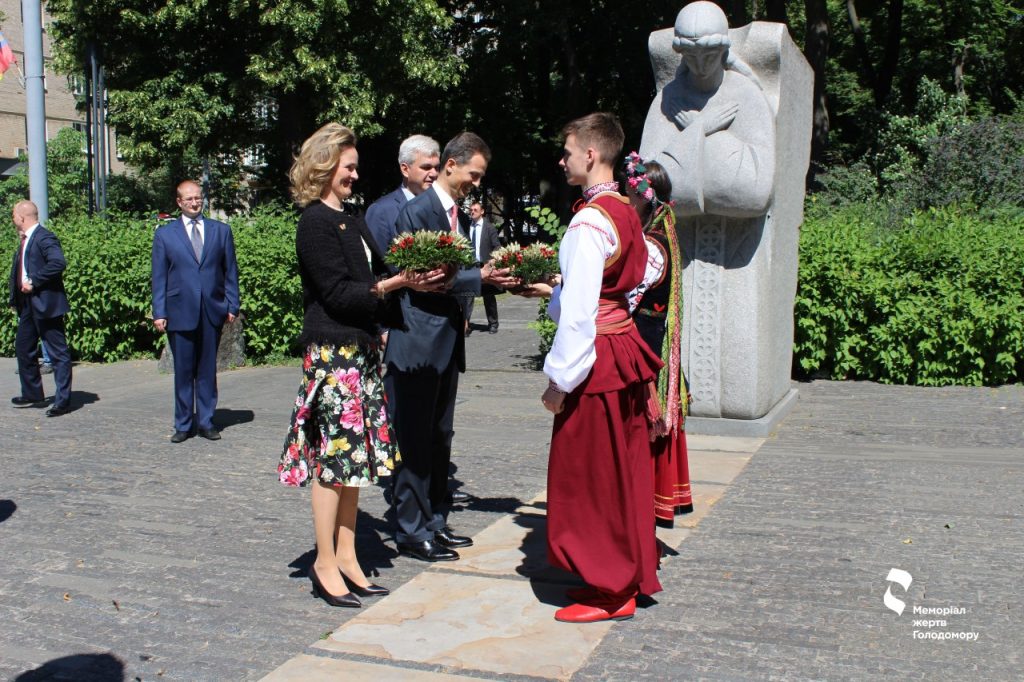 Hereditary Prince of Liechtenstein visited the Holodomor Victims Memorial