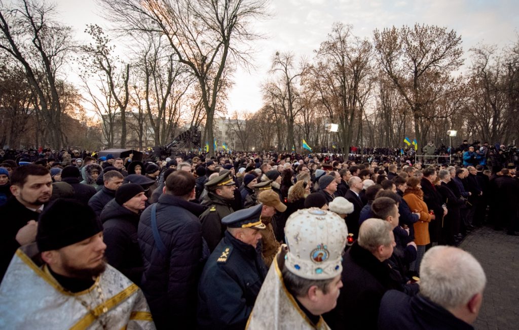 Thousands people visited Holodomor Victims Memorial on Holodomor Remembrance Day