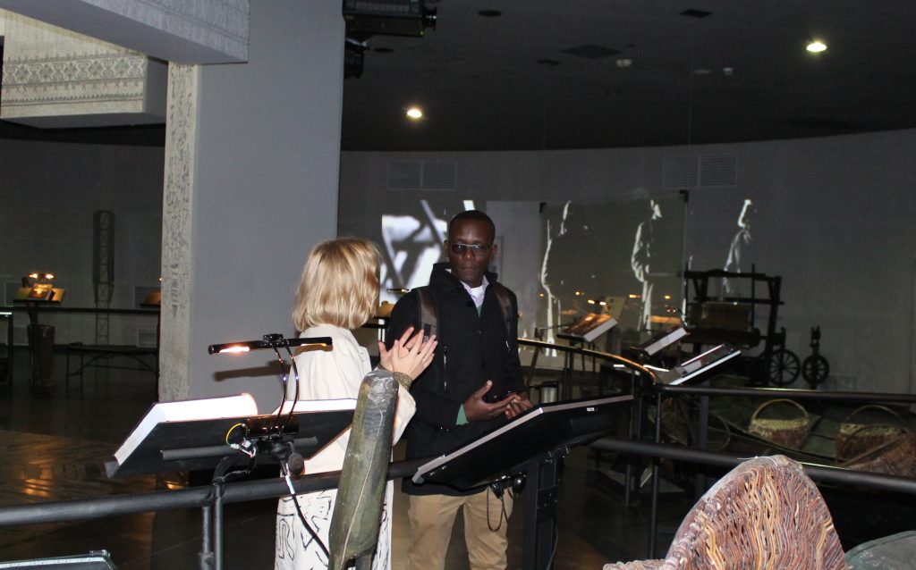 A Kenyan journalist visited the Holodomor Museum