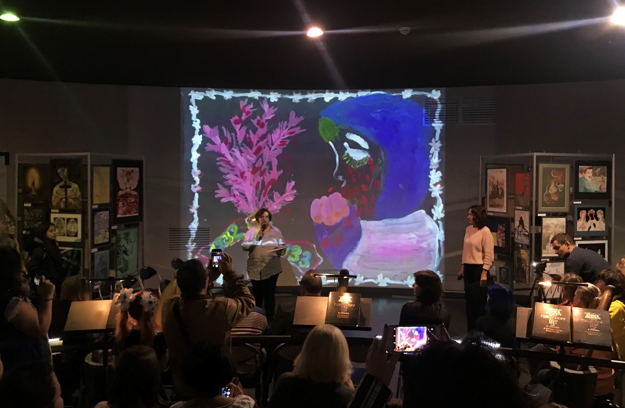 Children about the Holodomor in the language of art: an exhibition at the Holodomor Museum