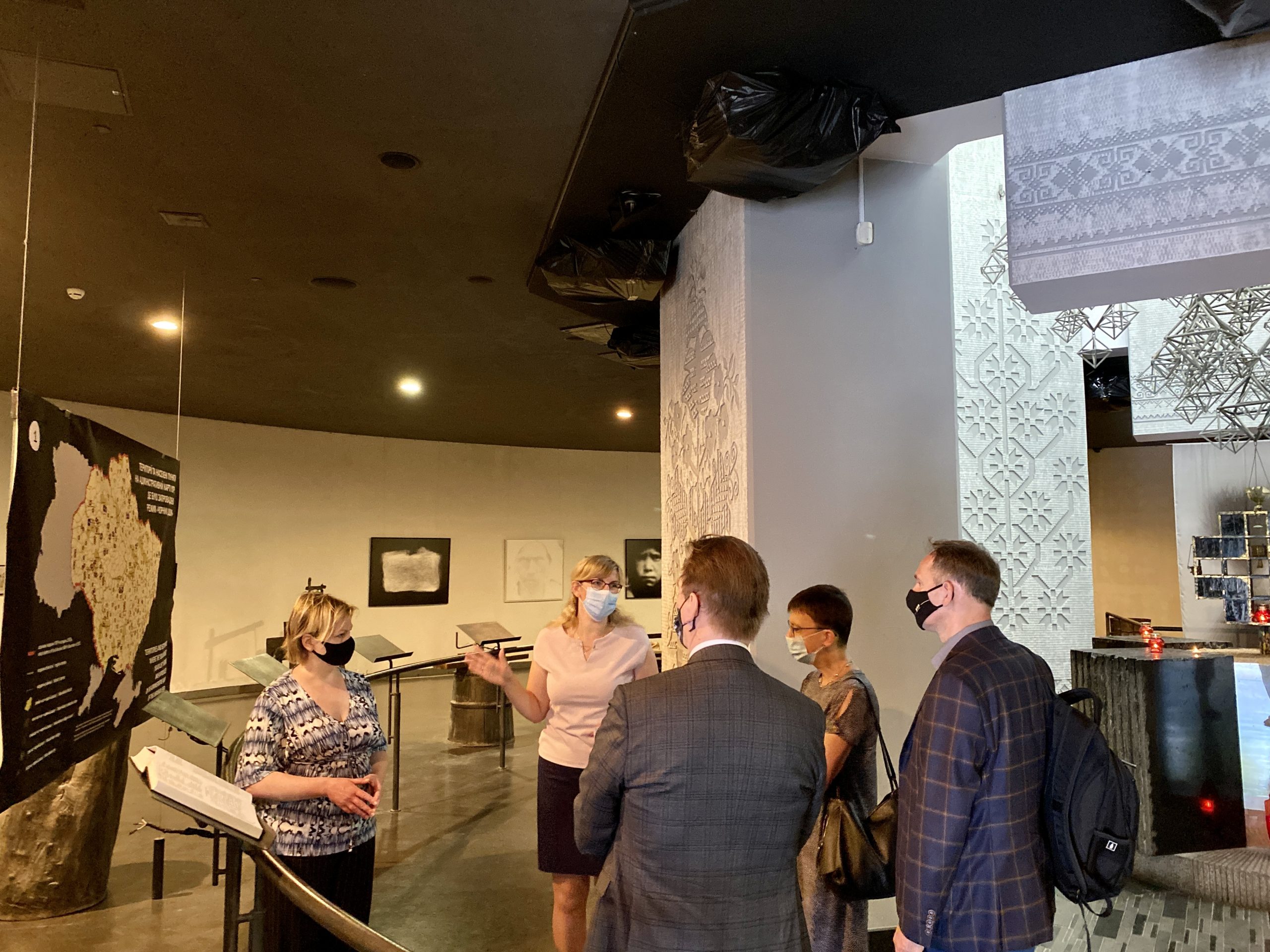 Museum Team met with Polish colleagues from the Polish History Museum and Polish Institute in Kyiv