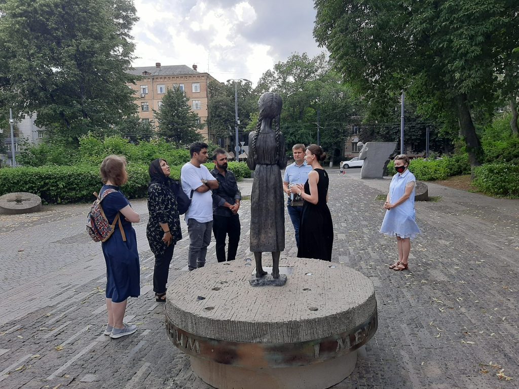 Authors of Iranian performance about the Holodomor visited the Museum