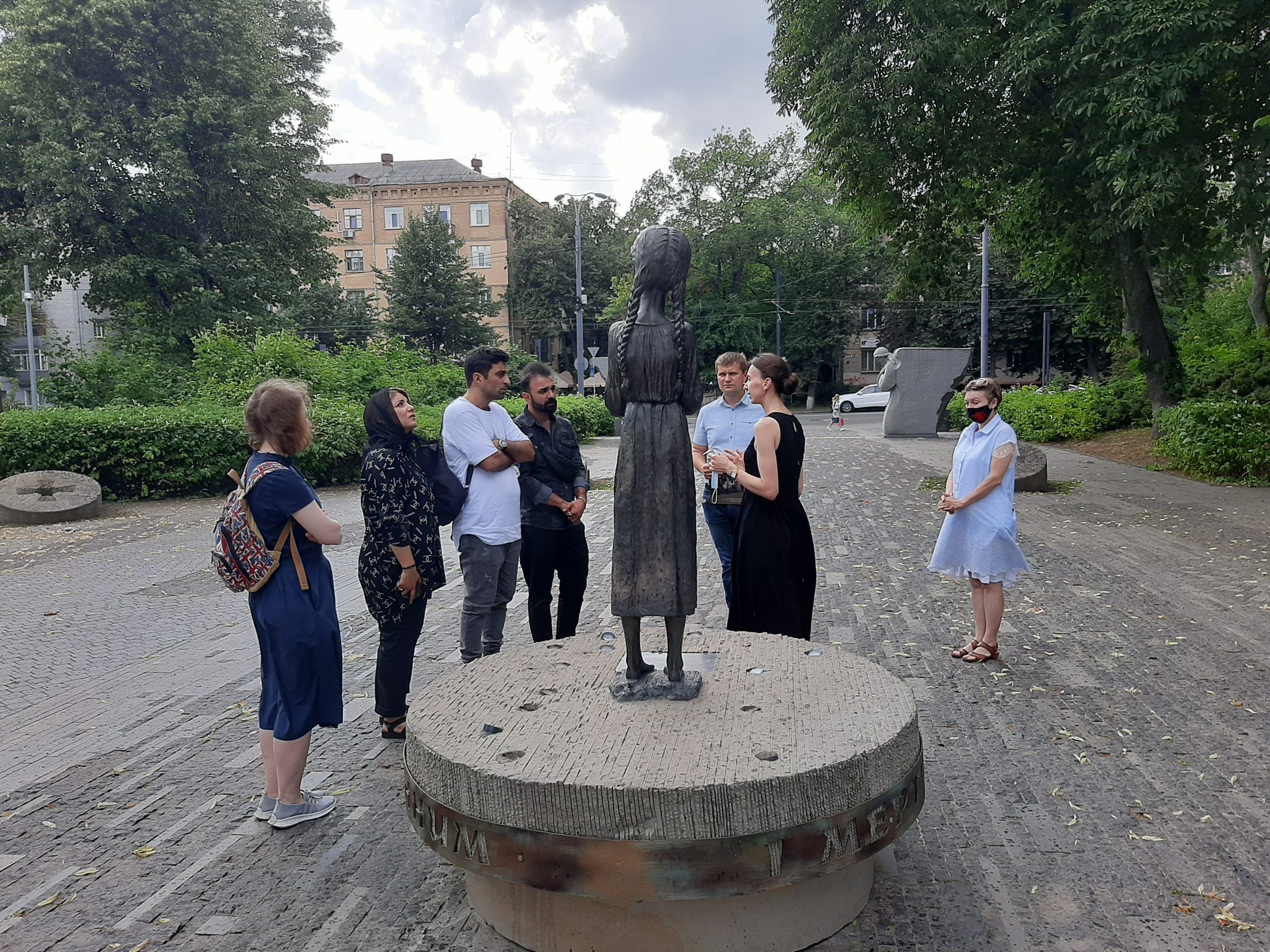 Authors of Iranian performance about the Holodomor visited the Museum