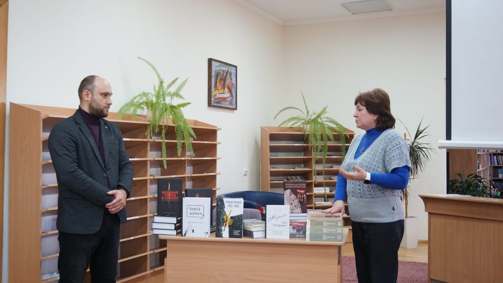 Presentation of books about the Holodomor in Ivano-Frankivsk