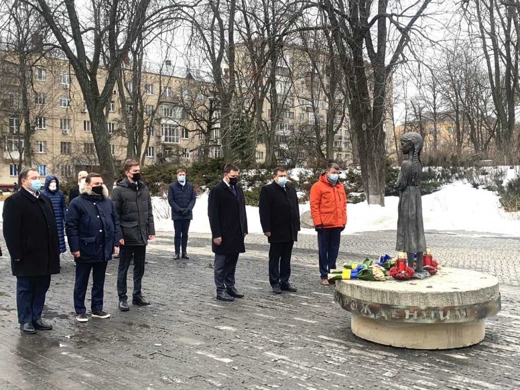 The Head of the Riigikogu of the Republic of Estonia paid tribute to the victims of the Holodomor