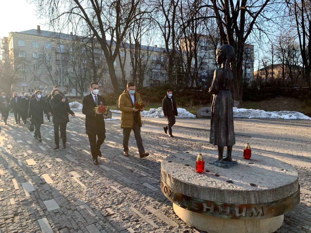 The Minister for Foreign Affairs of Italy visited The Holodomor Museum