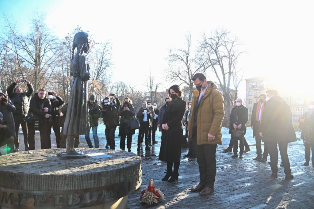 The Federal Minister for Foreign Affairs of Germany visited the Holodomor Museum