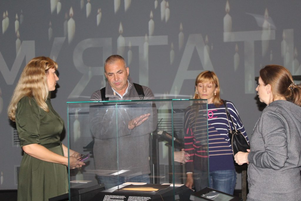 Oleksiy Voblyi received Gratitude from the Holodomor Museum
