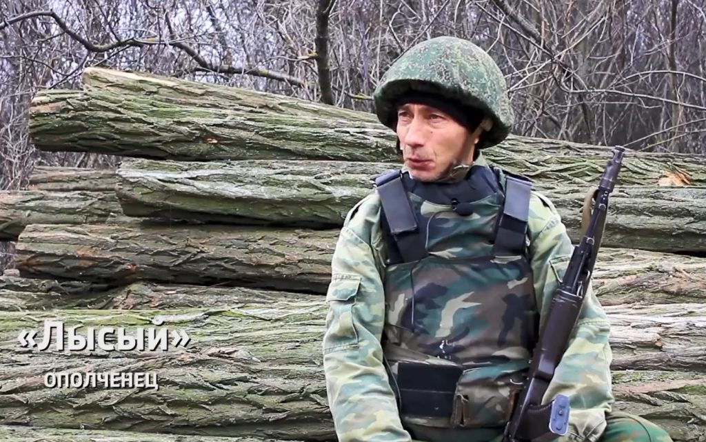 Бойовик з ОРДЛО повторює тези російської пропаганди