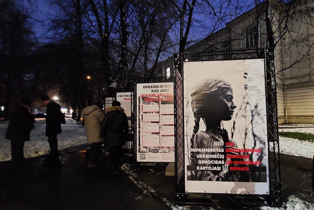 Mournful events dedicated to the 90th anniversary of the Holodomor took place in Lithuania