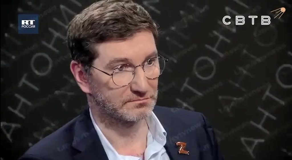 Російський пропагандист Антон Красовський закликав вбивати українських дітей