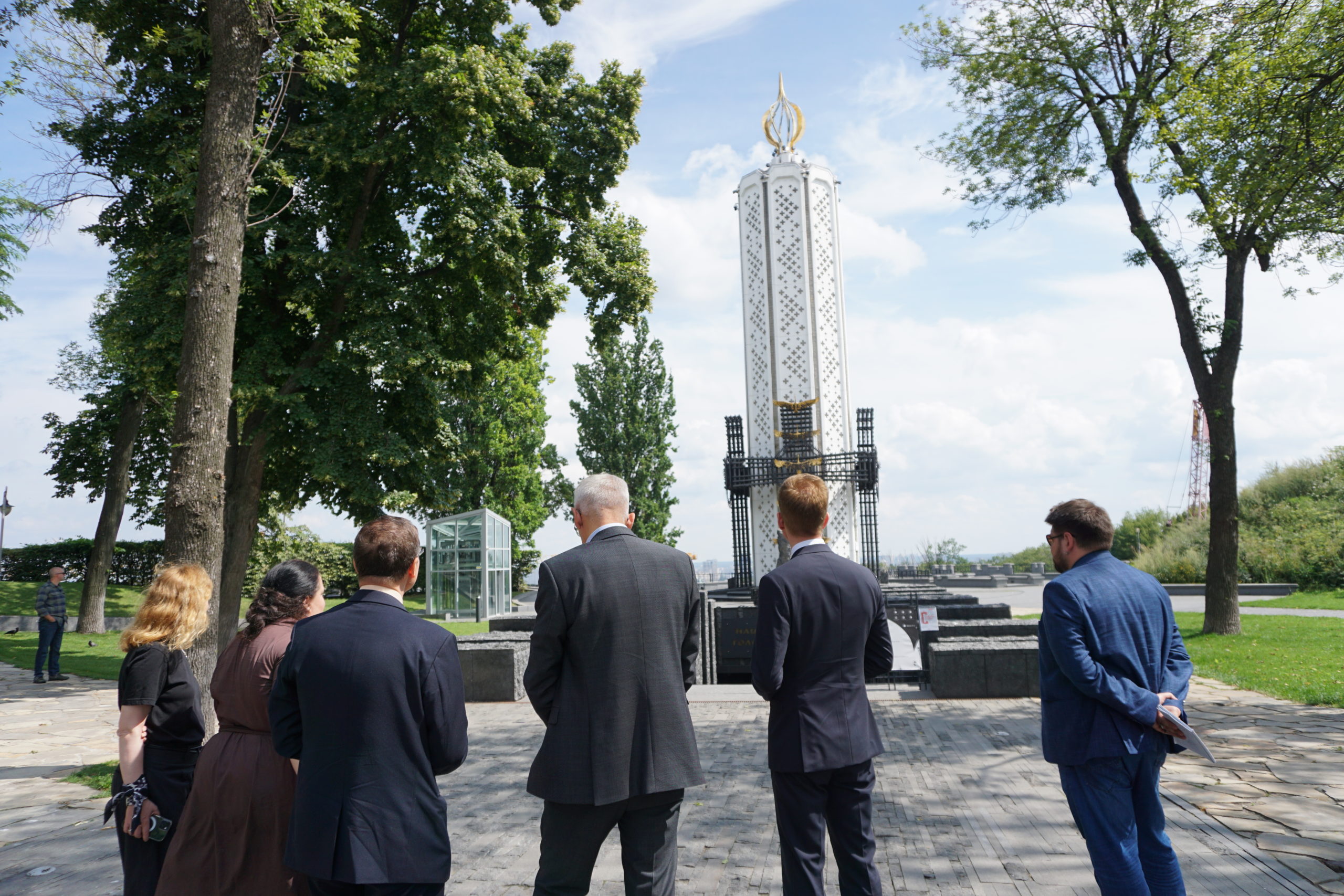 The newly appointed German Ambassador visited the Holodomor Museum