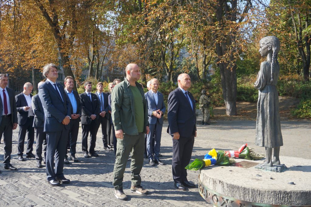 The parliamentary delegation of Austria visited the Holodomor Museum