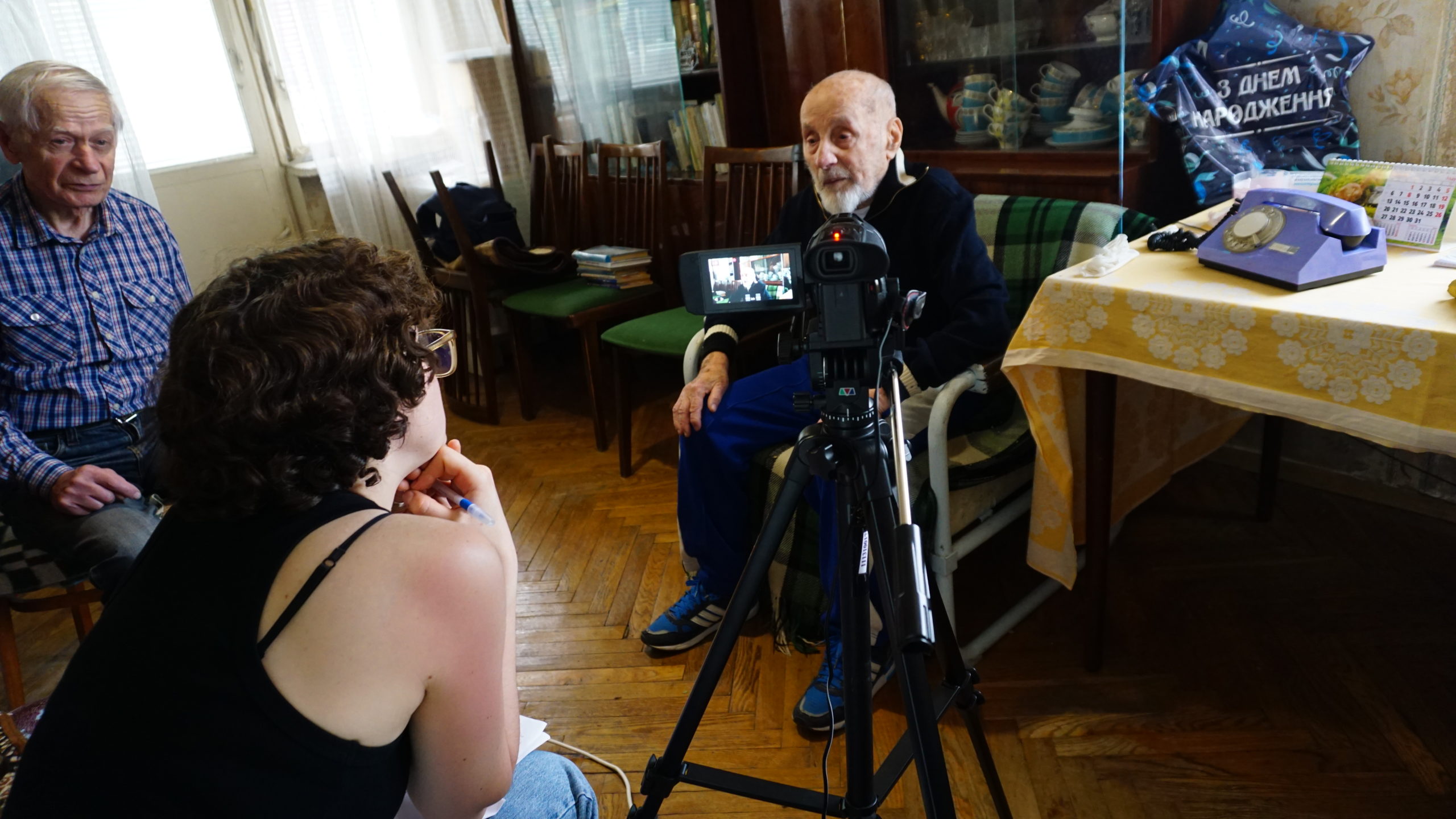 Наші музейники записали свідчення 100-річного киянина Івана Кашина