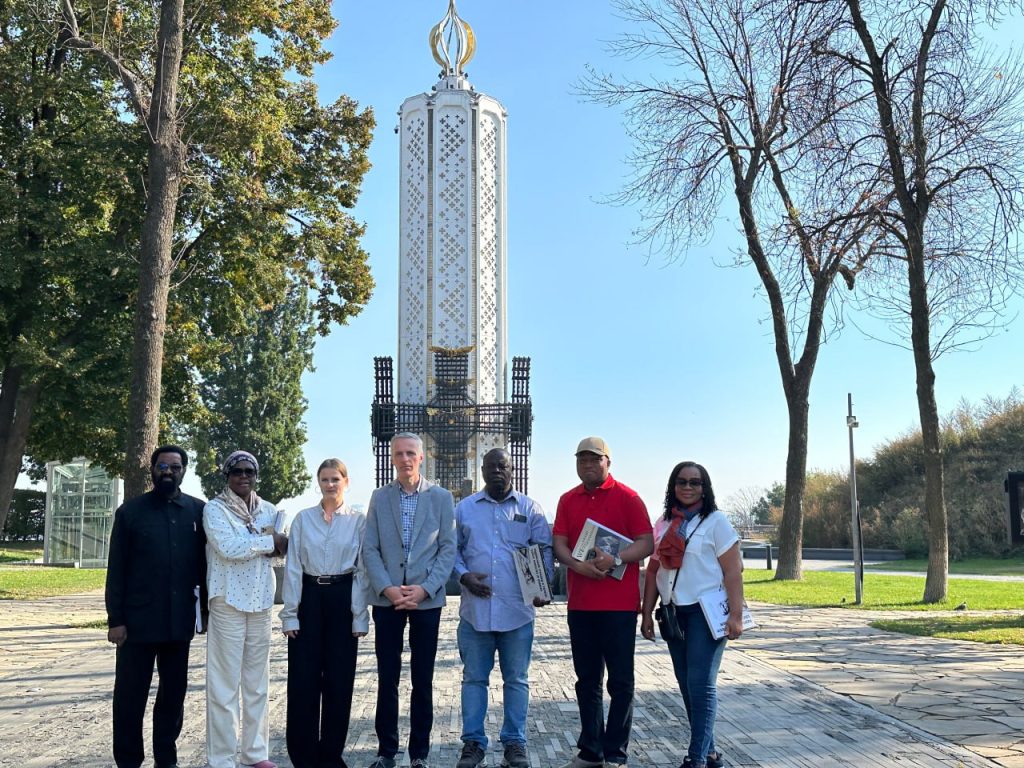 The parliamentary delegation of the Republic of Ghana visited the Holodomor Museum