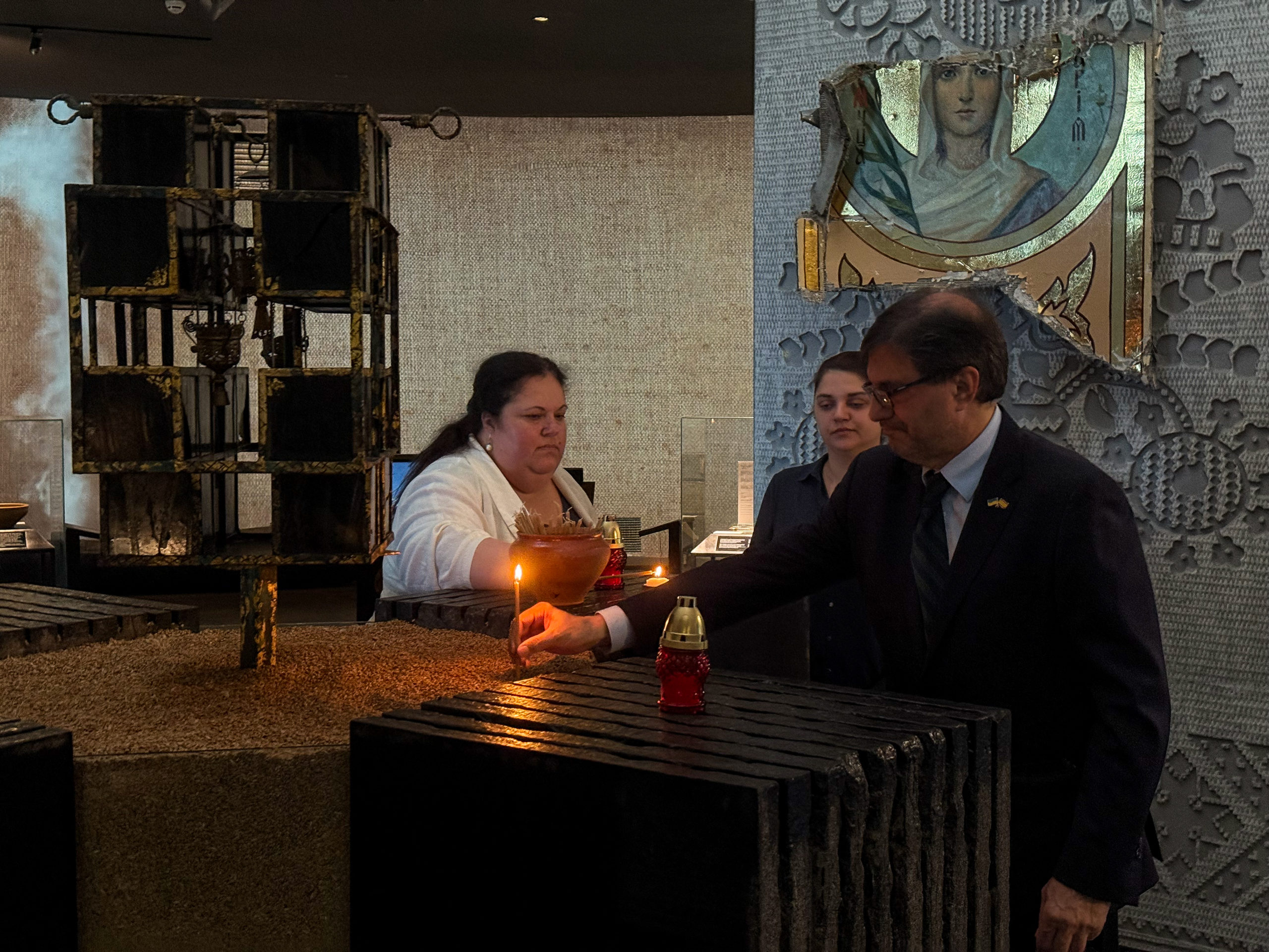 Ambassador of the Kingdom of Spain to Ukraine visited the Holodomor Museum