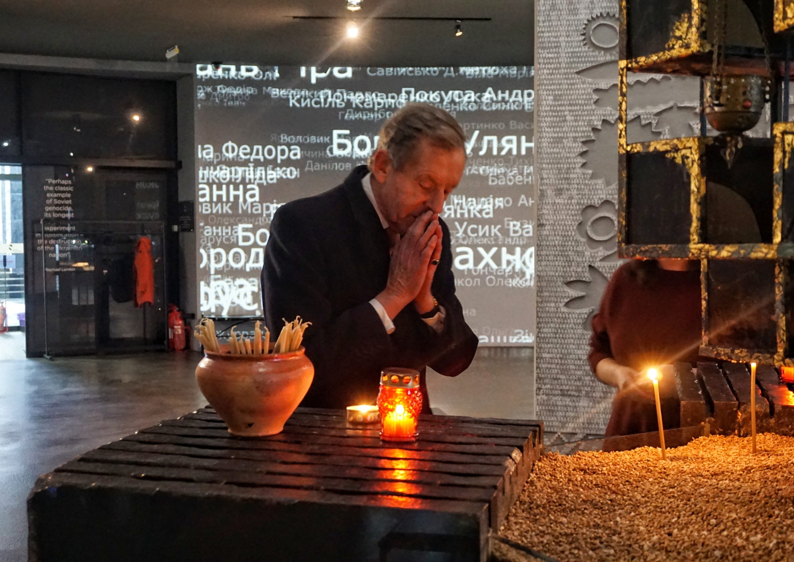 British politician Lord Richard Risby visited the museum